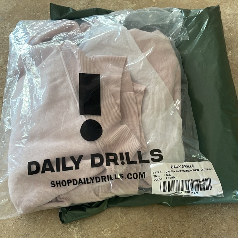 Daily Drills Oversized Crew